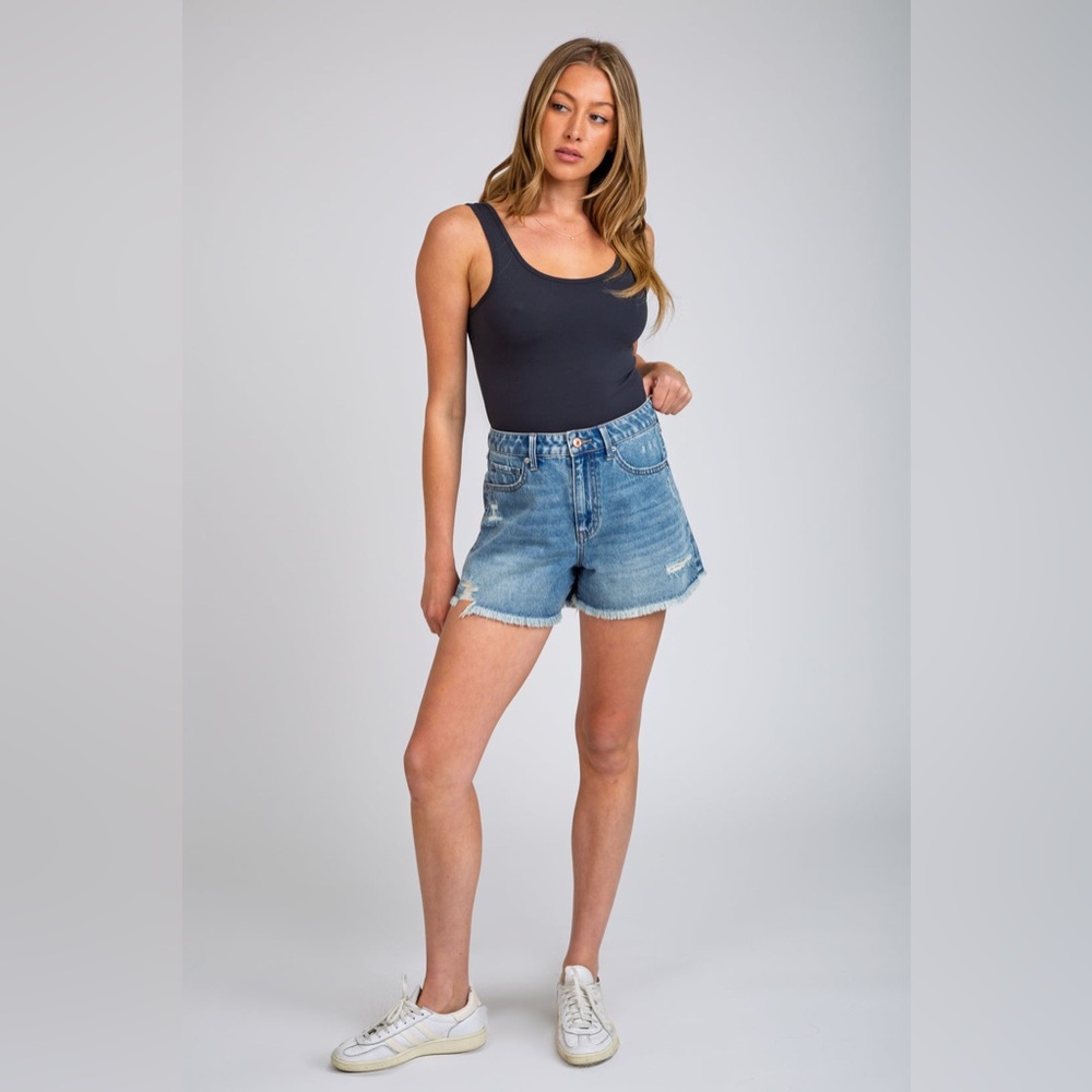 Women’s Rewash Super Highrise VTG Babe Mom Shorts